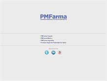 Tablet Screenshot of pmfarma.com